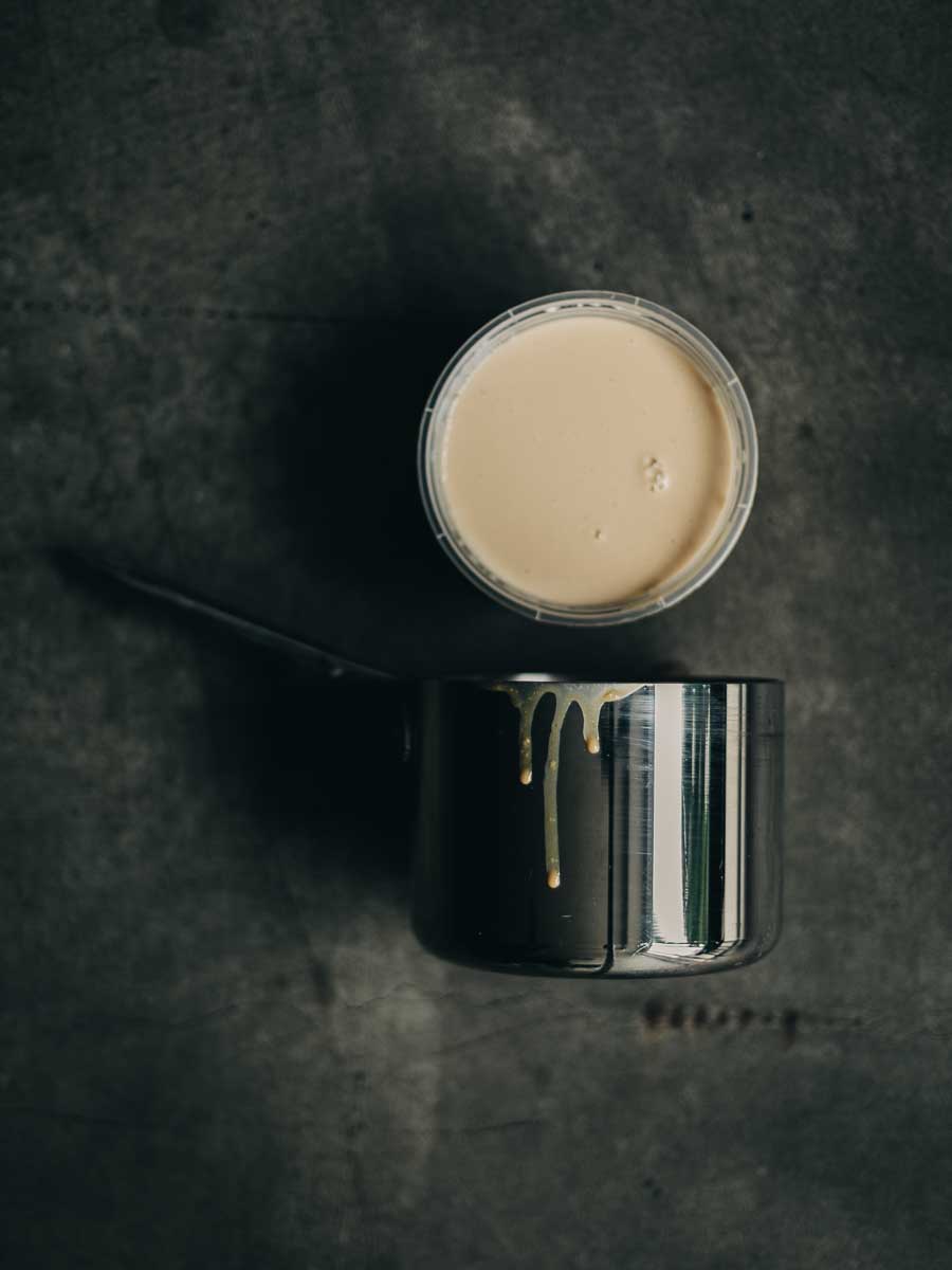 Creme Anglaise over All-Clad Pot